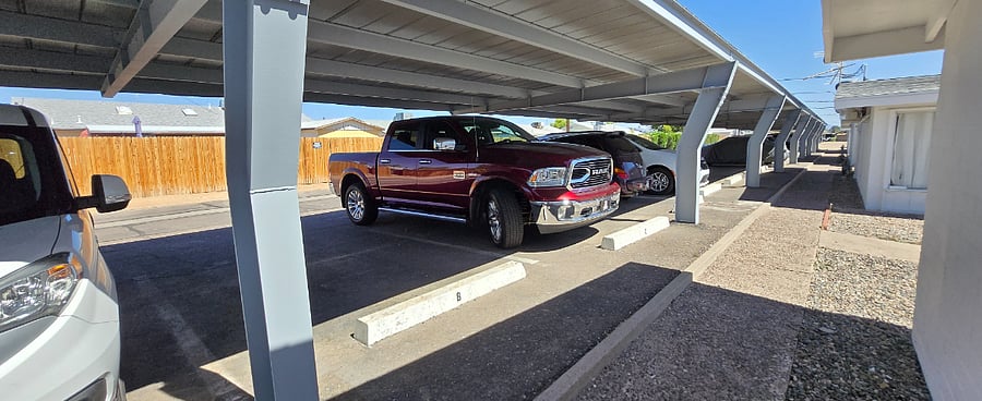 Covered Parking Space Just Outside The Unit