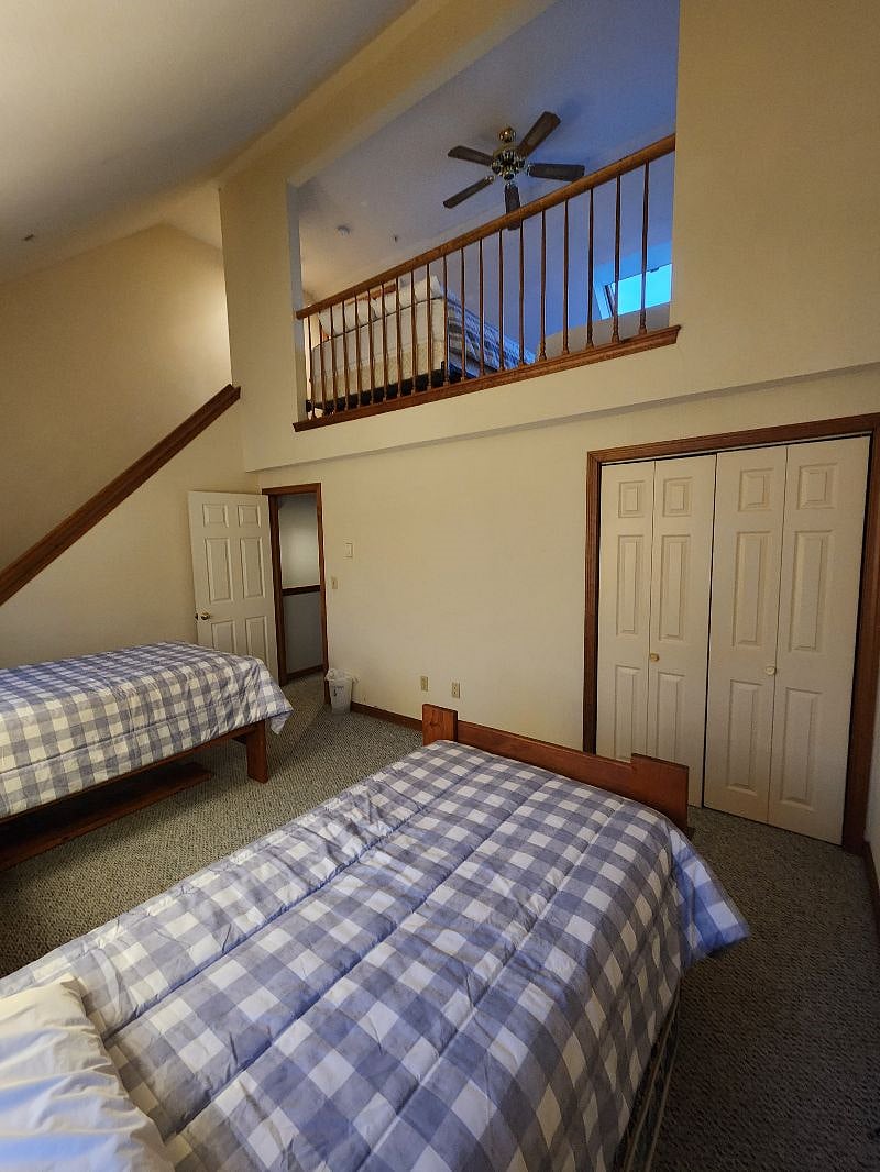 MAIN BEDROOM WITH LOFT ABOVE