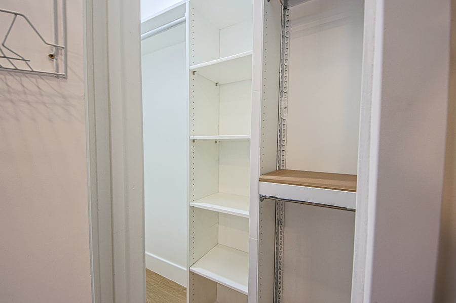 Entry closet