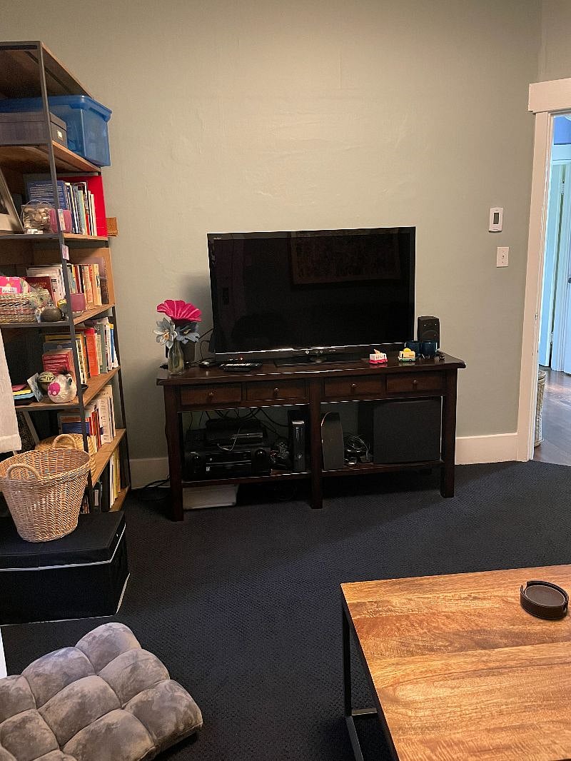 Shared den/TV room - lightly used by owner - accessed of this room's hallway