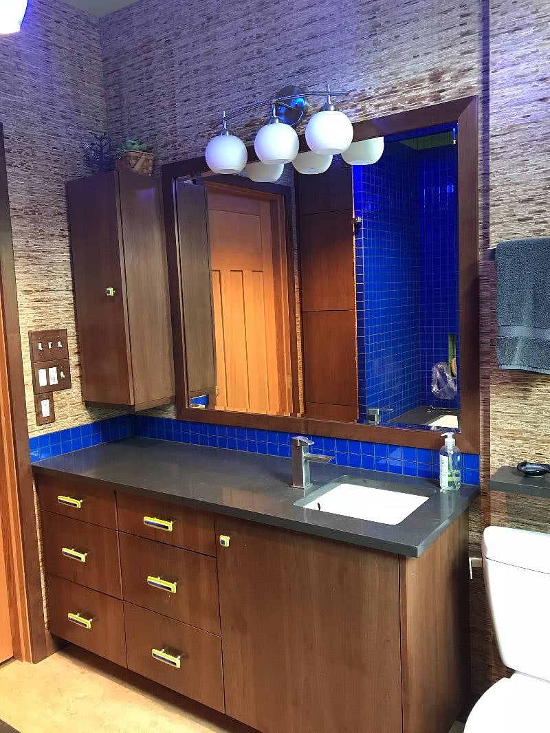 Bathroom off bedroom - primarily used by renter