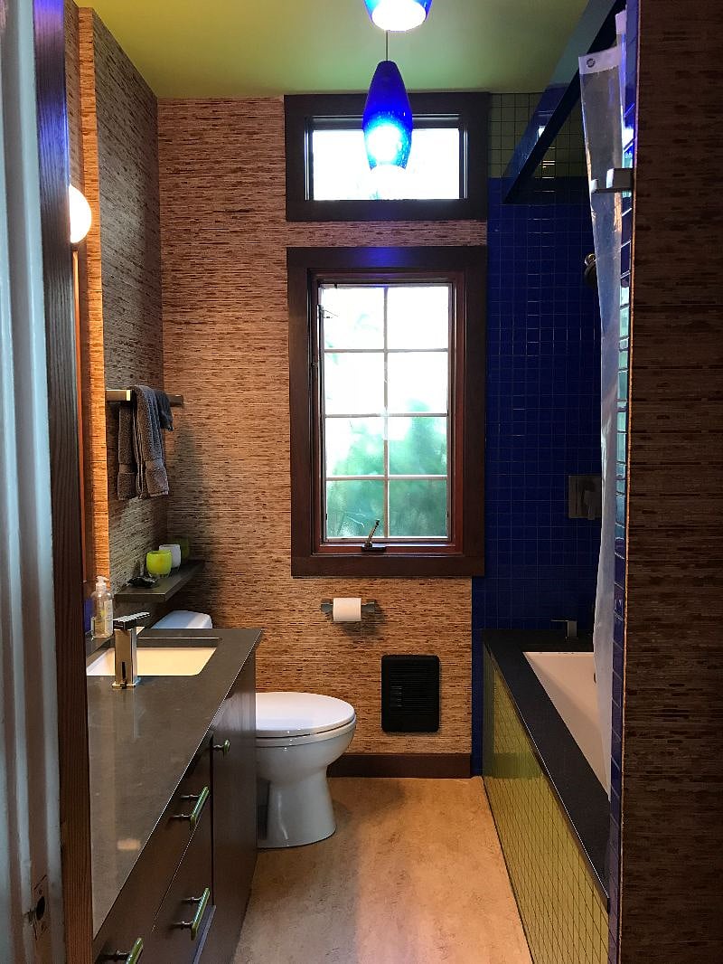 Bathroom off bedroom - primarily used by renter