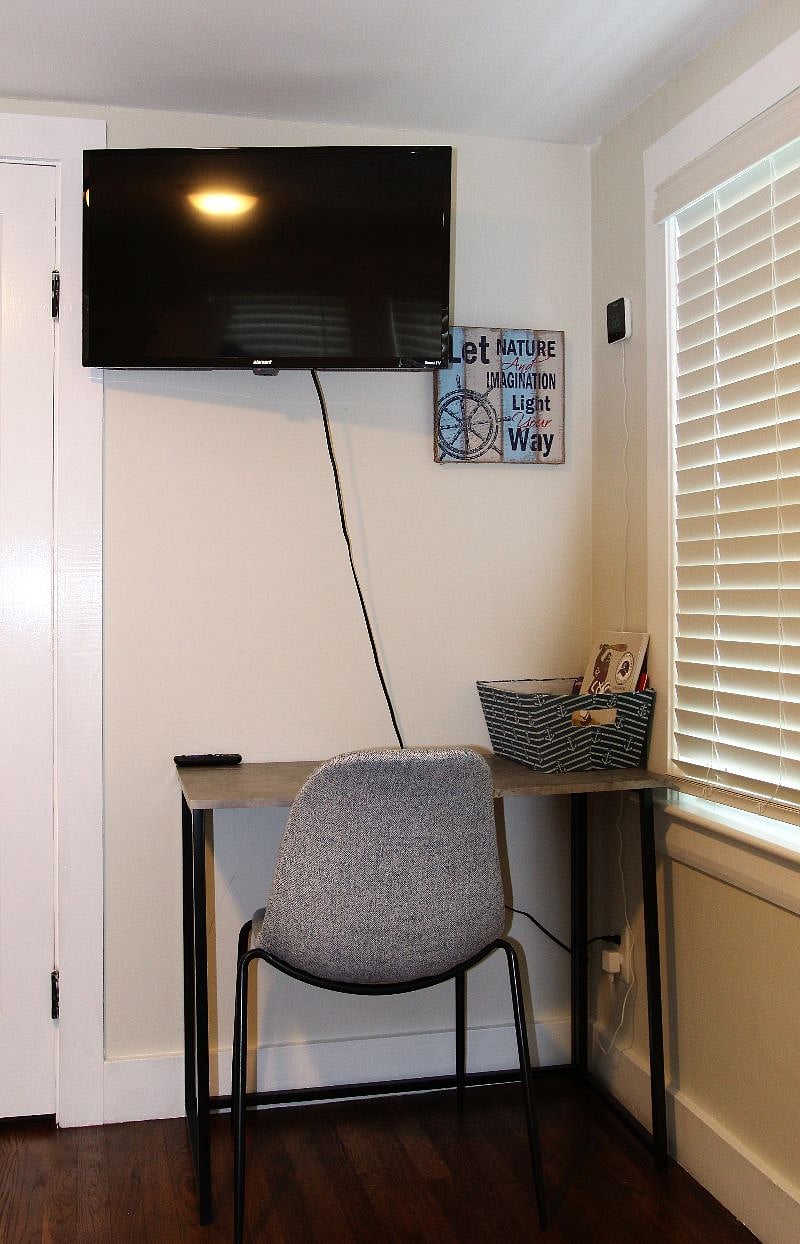 Additional TV and office in bunk room on main floor.