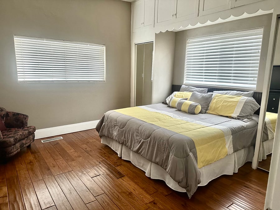 Room 1- King size bed