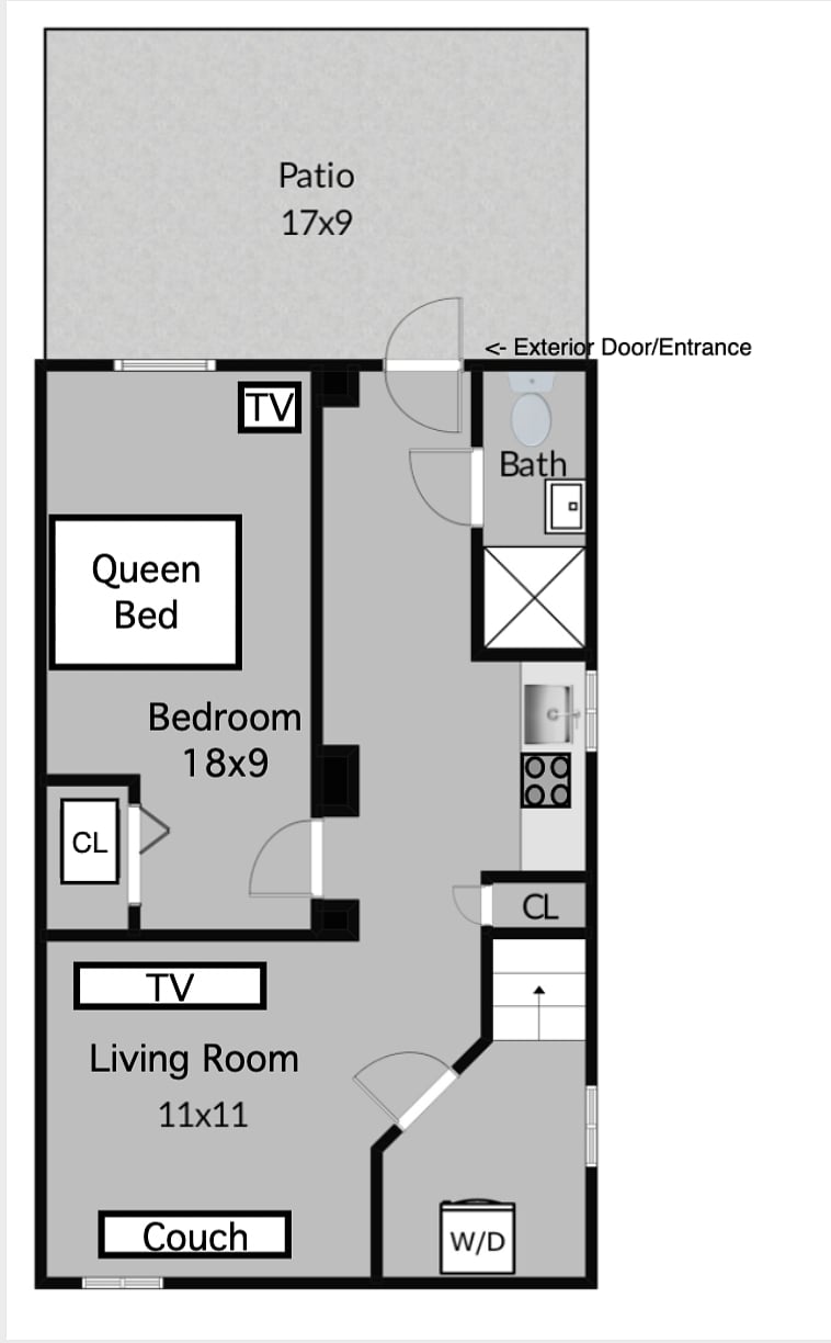 floorplan of unit