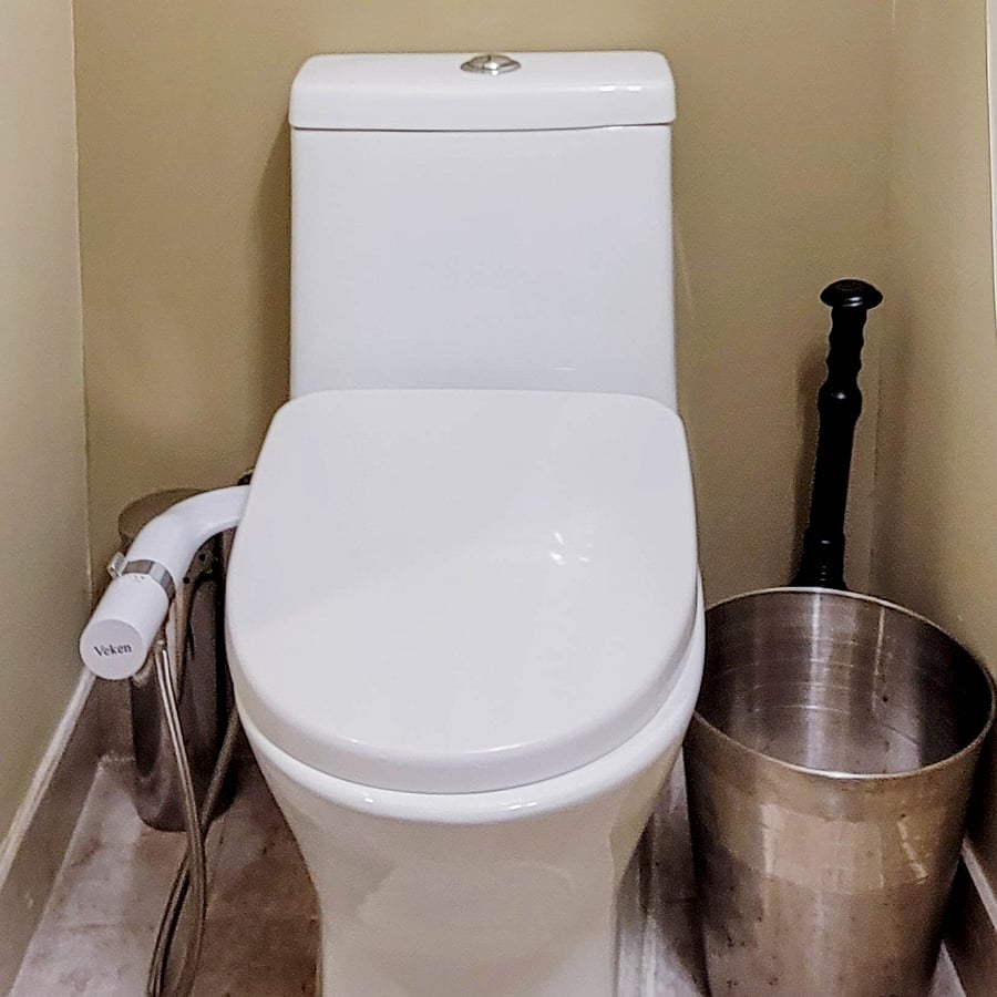 toilet with bidet