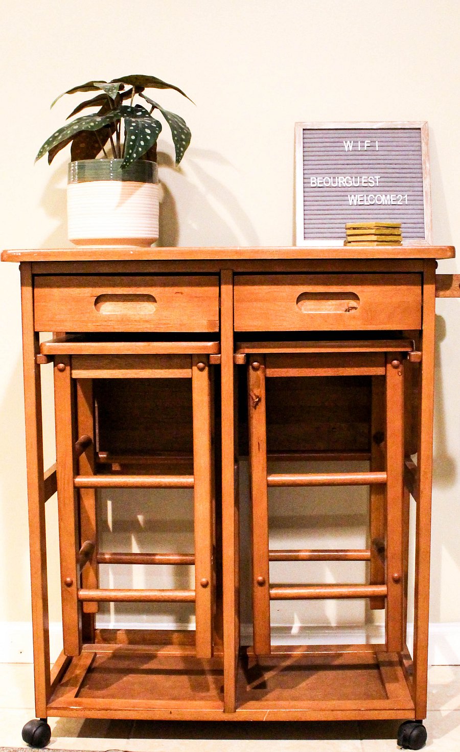 compact dining table and chairs