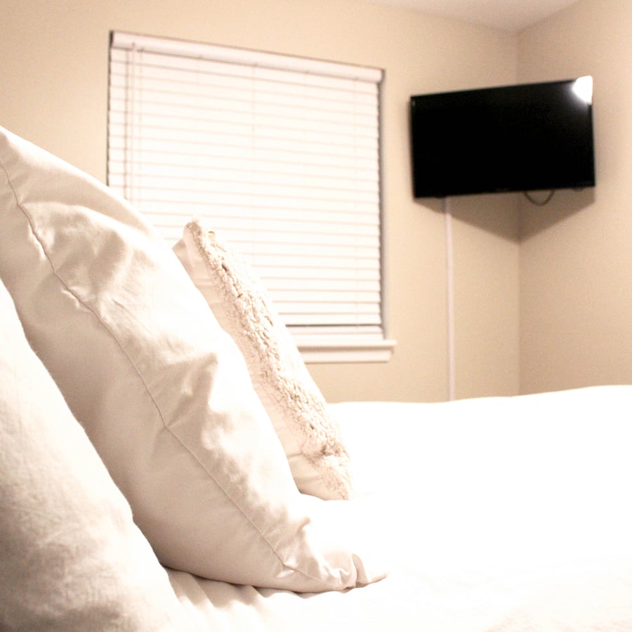 TV in bedroom