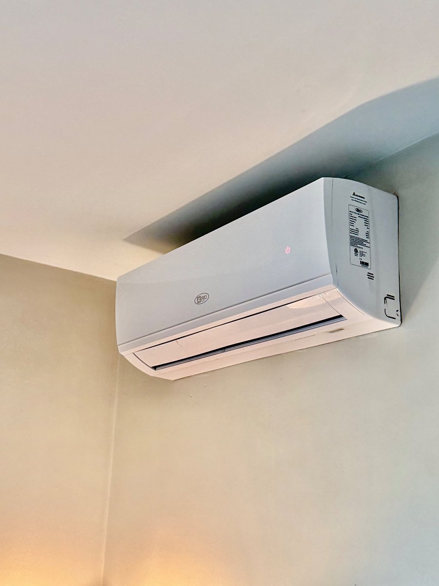 Efficient air conditioning/Heater to keep you comfortable year-round.