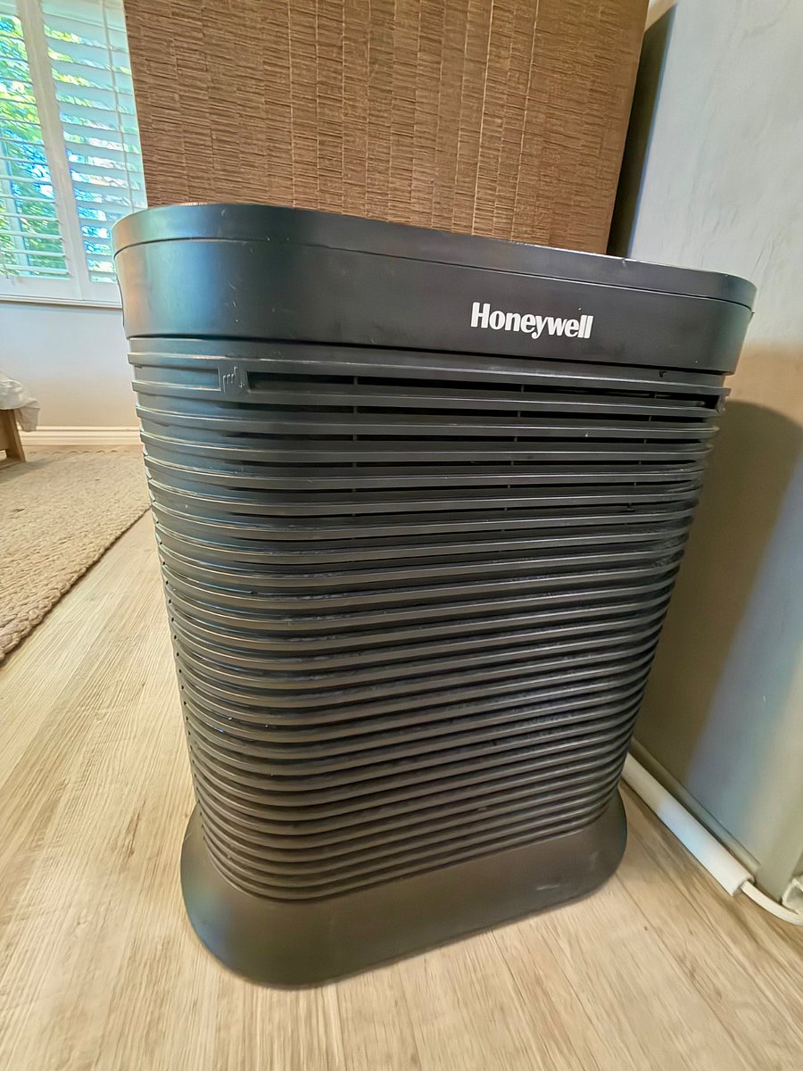Air purifier included for a clean and fresh environment.