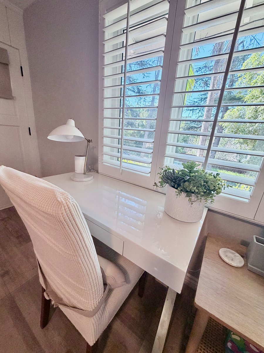 Dedicated workspace with high-speed Wi-Fiperfect for remote work.
