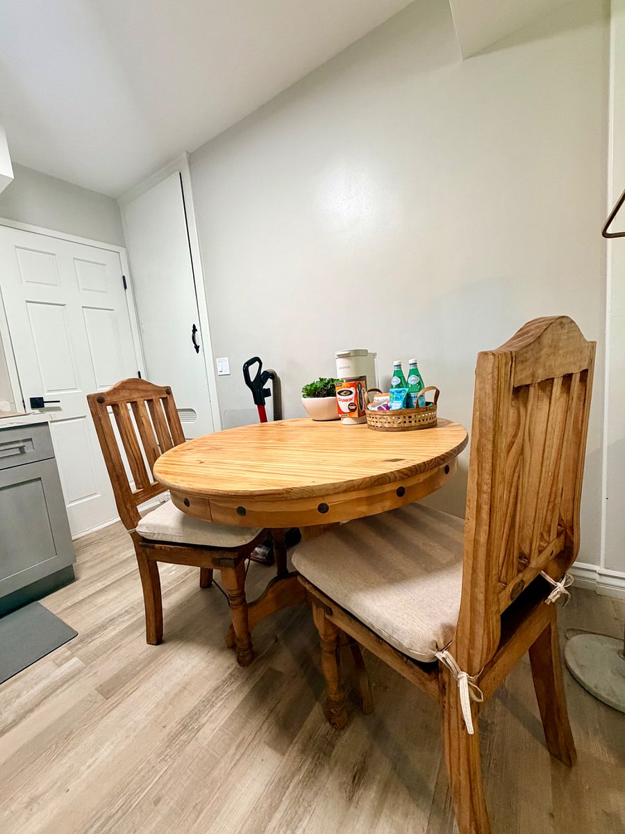 Enjoy your morning coffee or meals in a cozy dining space.