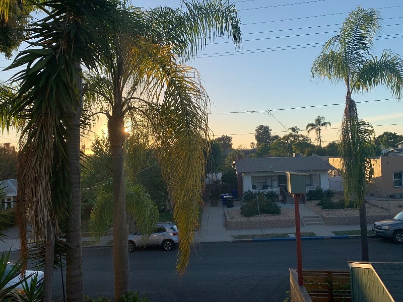 Sunset View from balcony