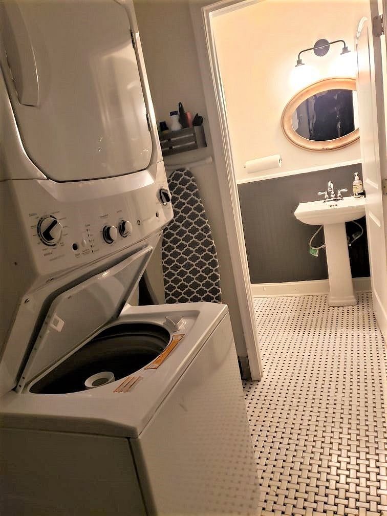 Half bath- downstairs