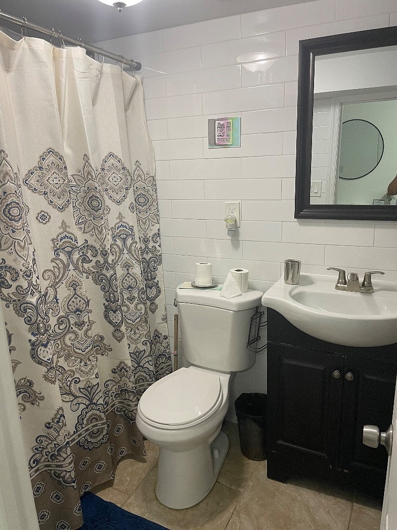 Bathroom with shower