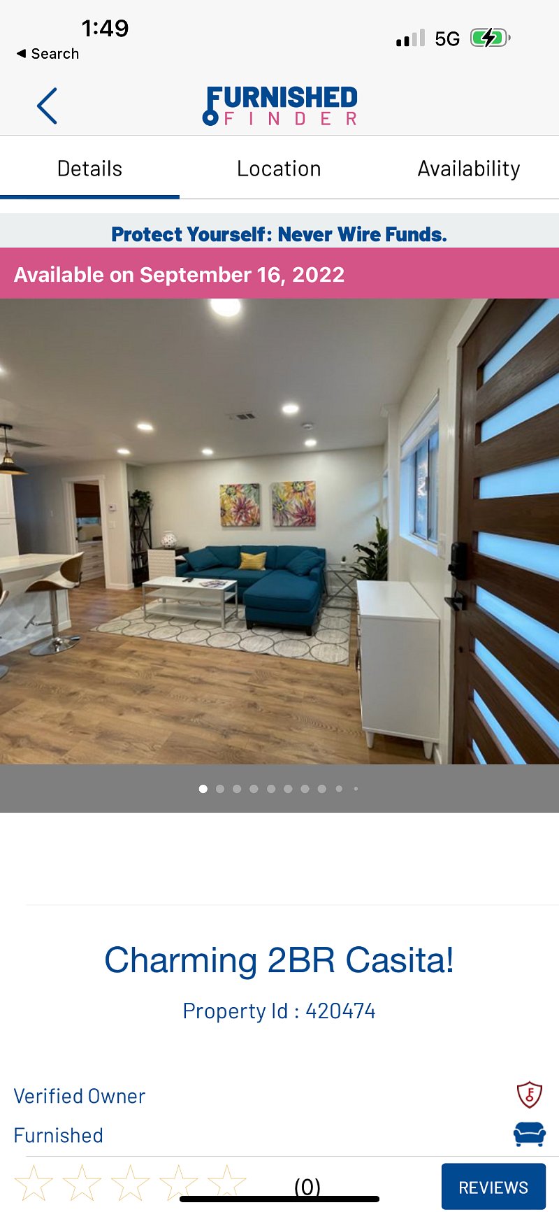 Furnished Finder property 420474_1 photo 15