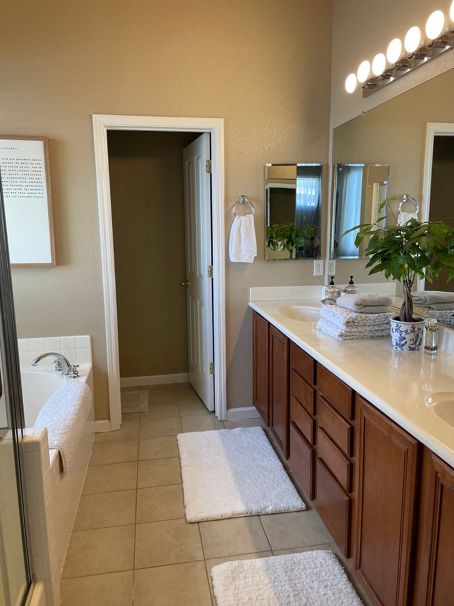 large vanity with extra storage