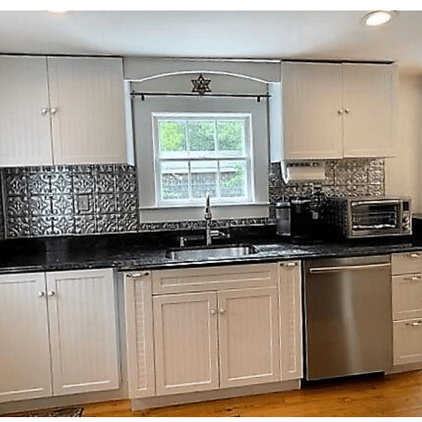 Kitchen counter.