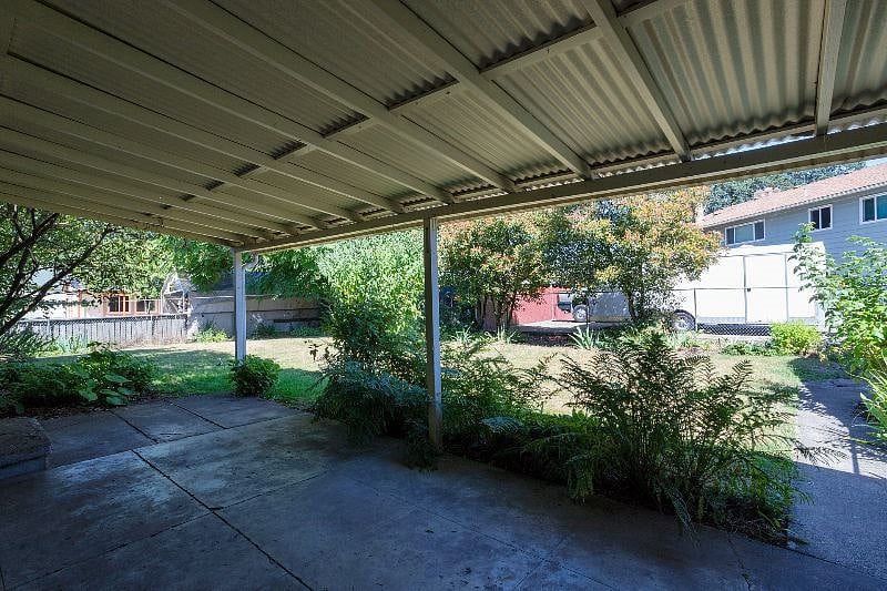 Patio with BBQ Grill and outdoor furniture