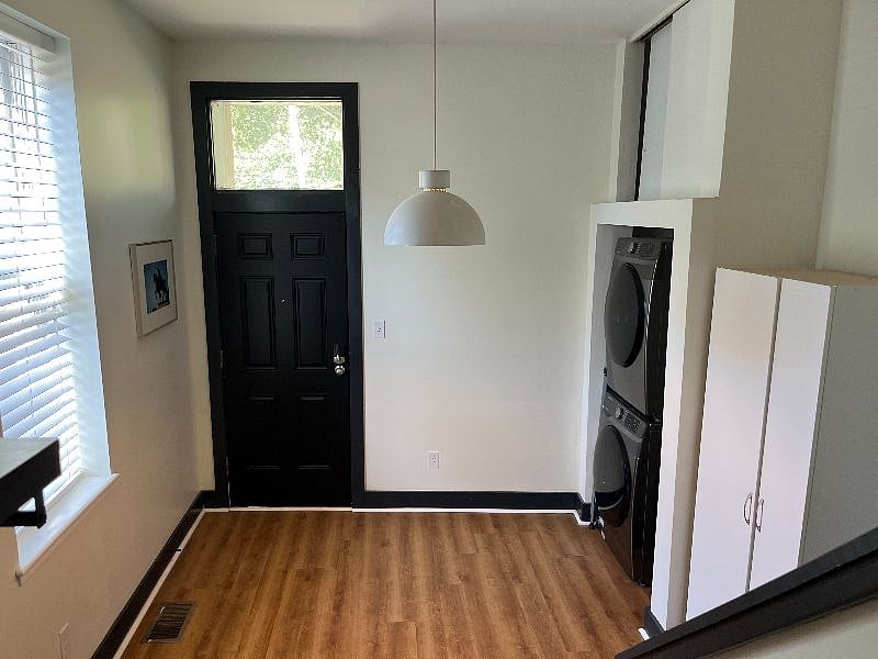 First floor entry