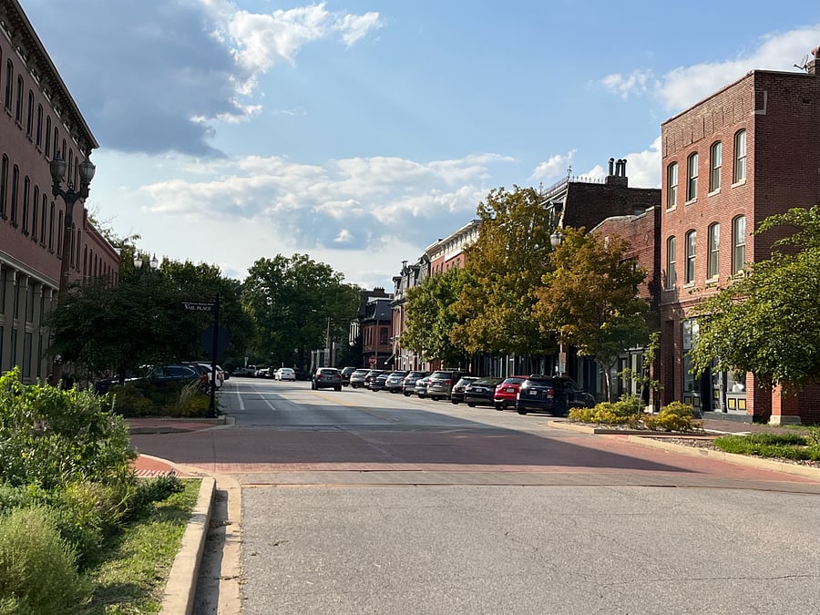 Park Avenue in Lafayette Square