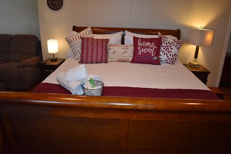 California King bed