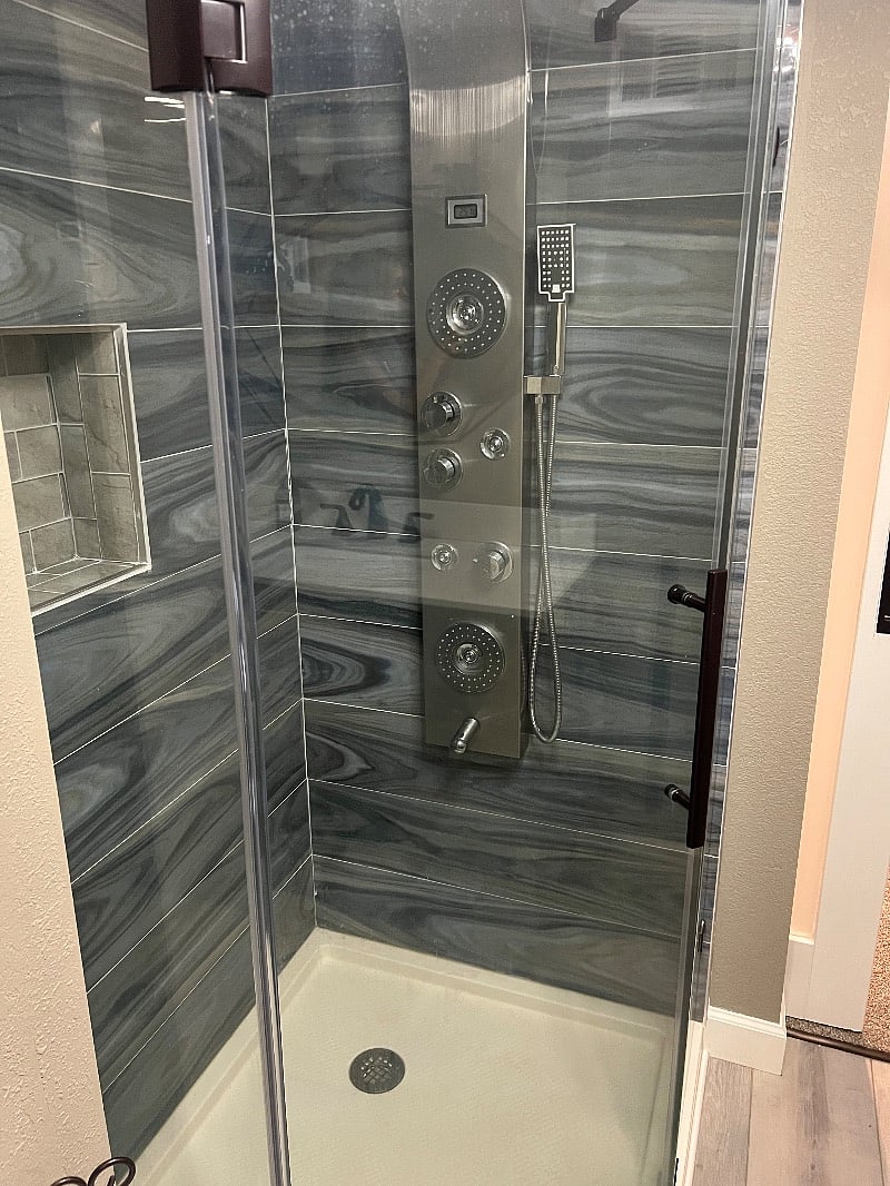 LL Full (shower) bath. lower level
