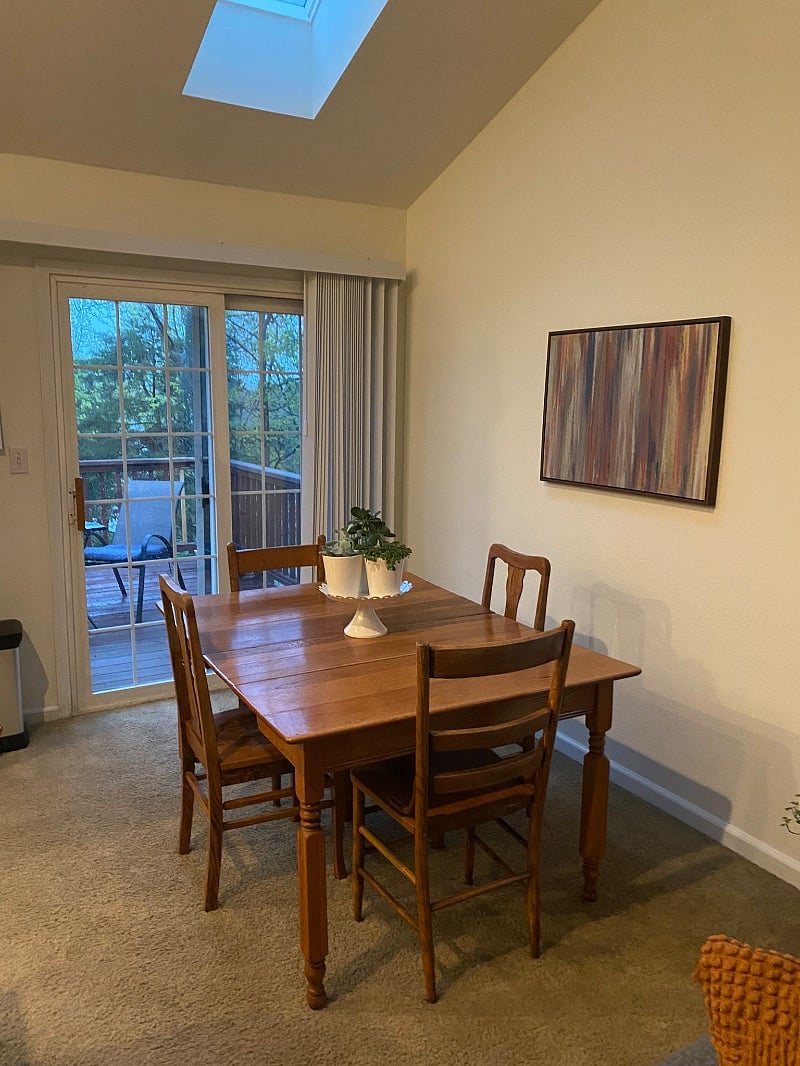 Upstairs Dining room