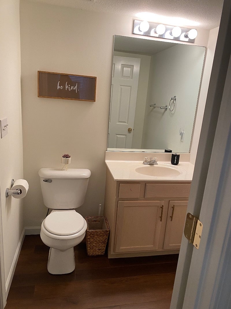 Bathroom #3 downstairs