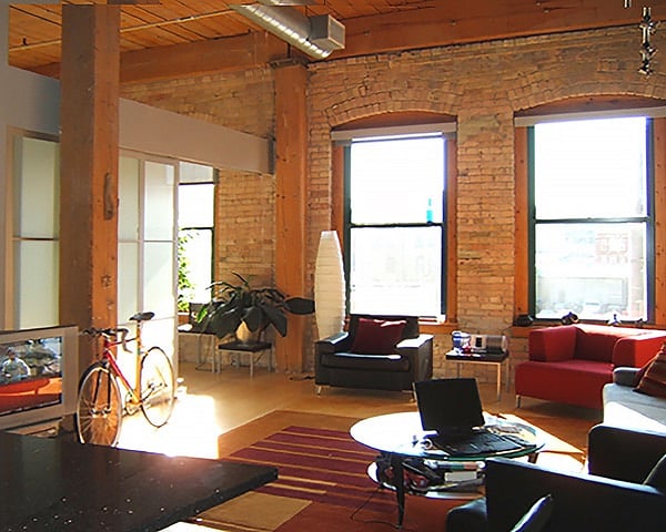 The sun pours in the 8 foot tall windows warming the coldest winter day. Beautiful downtown Minneapolis greats you day and night!