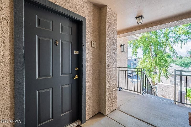 3rd floor walk-up front door.