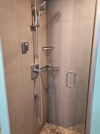 Steam shower downstairs