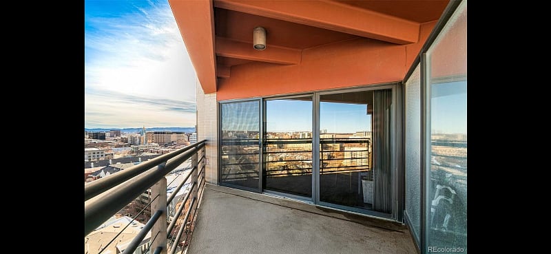 Private balcony