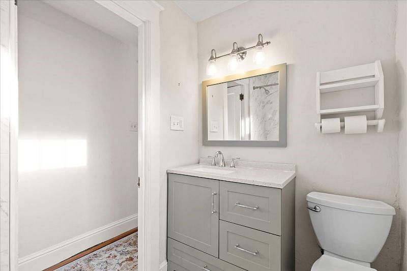 Newly renovated bathroom