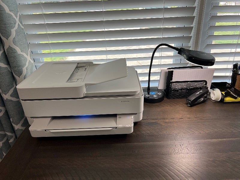 Workstation & Chair, HP Printer.
We provide starter copy paper & assorted desk supplies