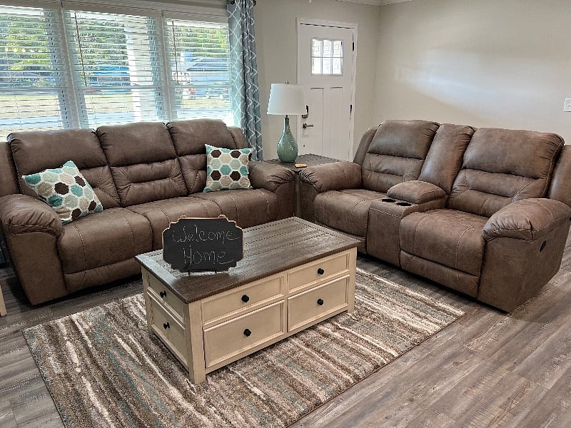 Sofa & Loveseat both recline