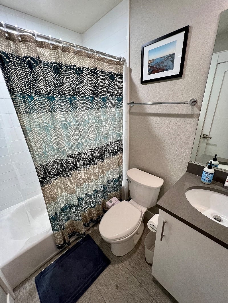 Second bedroom full bathroom