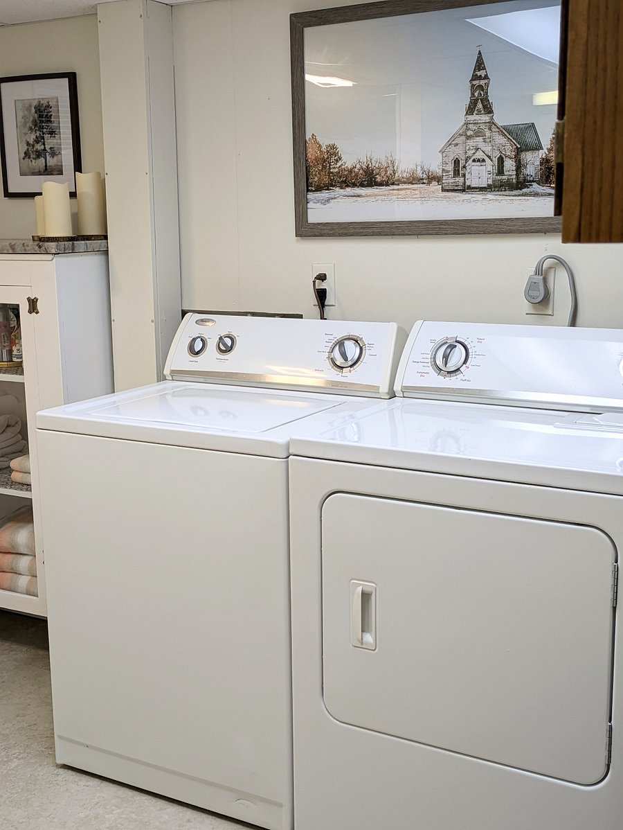 Full size washer & dryer