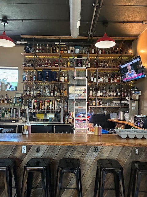 Highlands Butchery offers a full bar.
Downtown Valdese NC