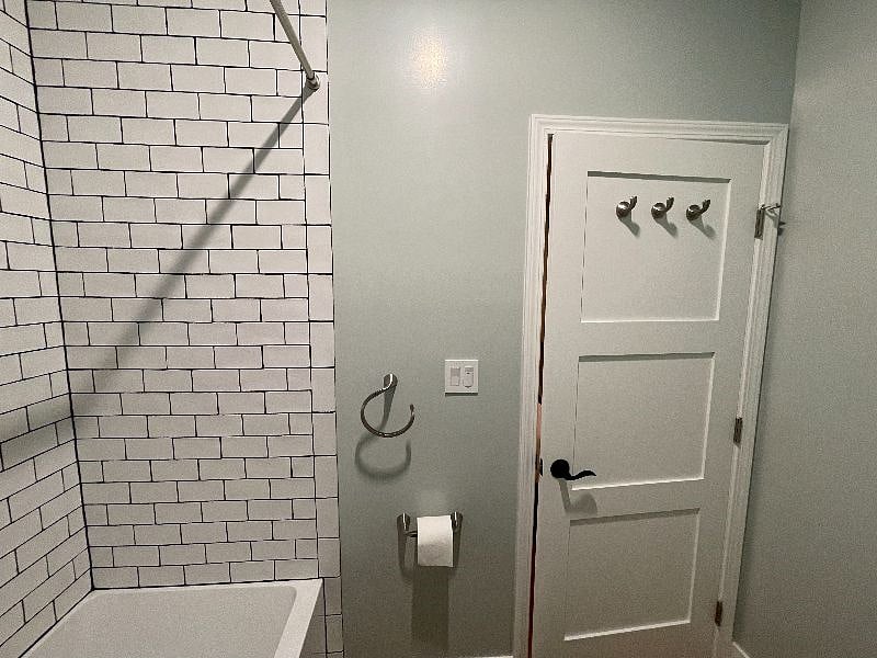 Bathroom 2 - view from inside.