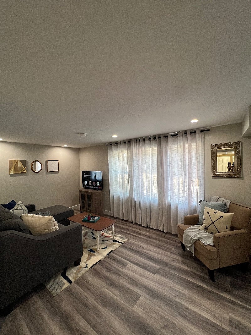 Enjoy plenty of sunlight from full South facing windows