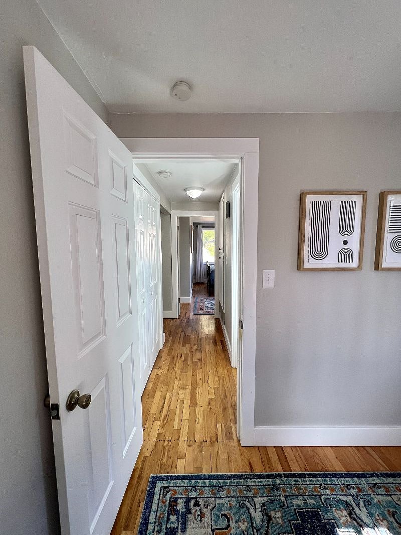 Second bedroom leading to hallway