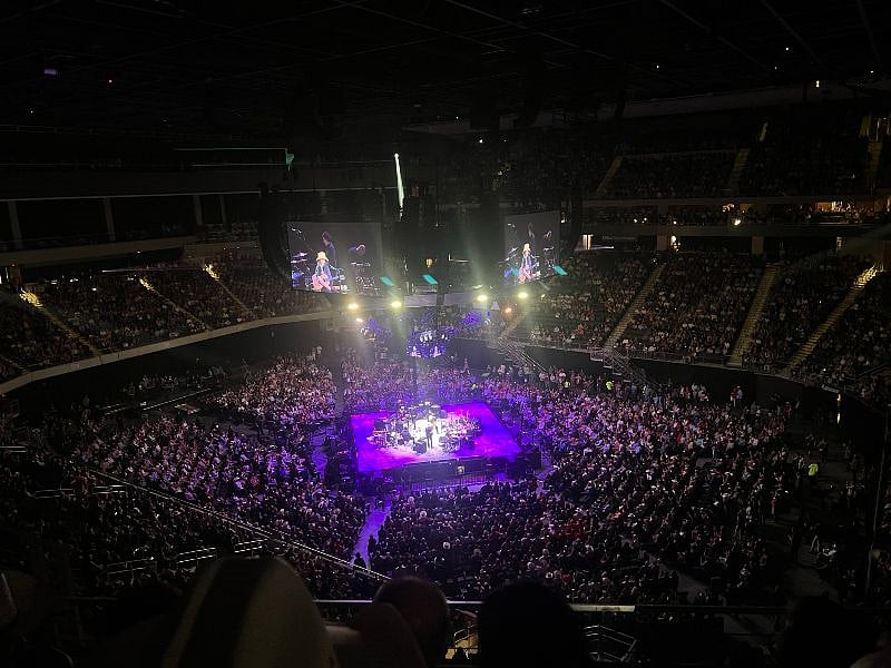 See a show at the new Moody Center on campus at the University of Texas. The patio has views of the Longhorn stadium, the Capitol, and the UT Tower.