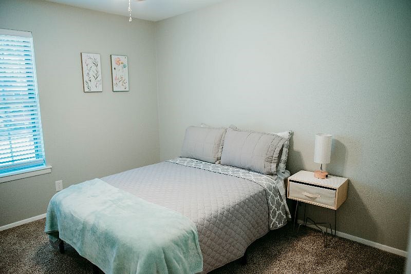 Third BR - Full size bed. Touch-on lamp with USB port!