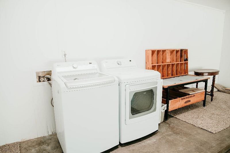 New washer and dryer!