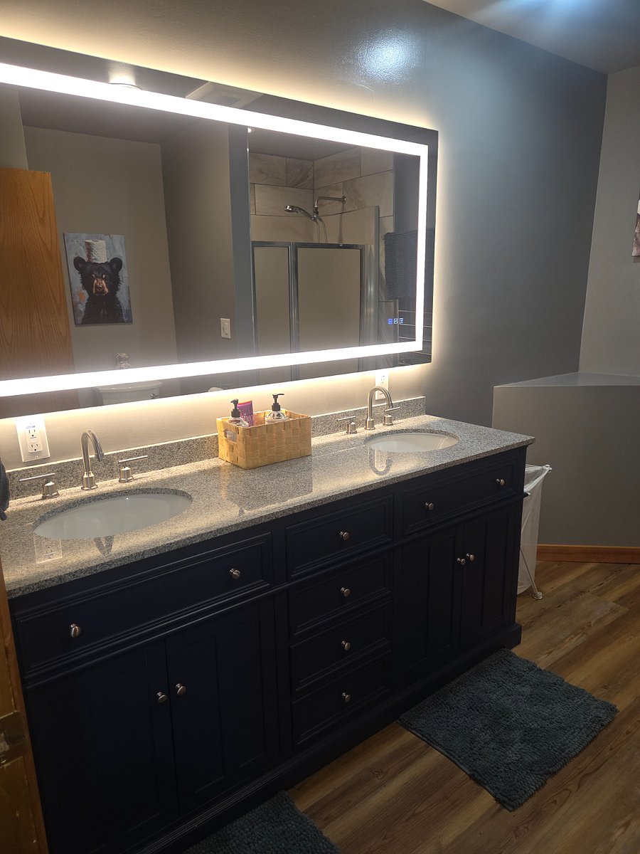 Lighted mirror