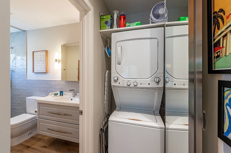 in-unit laundry