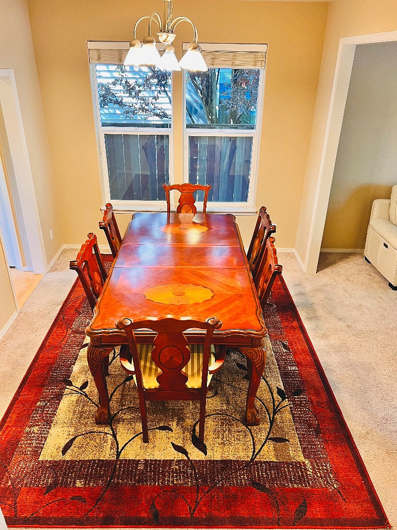 Dining table