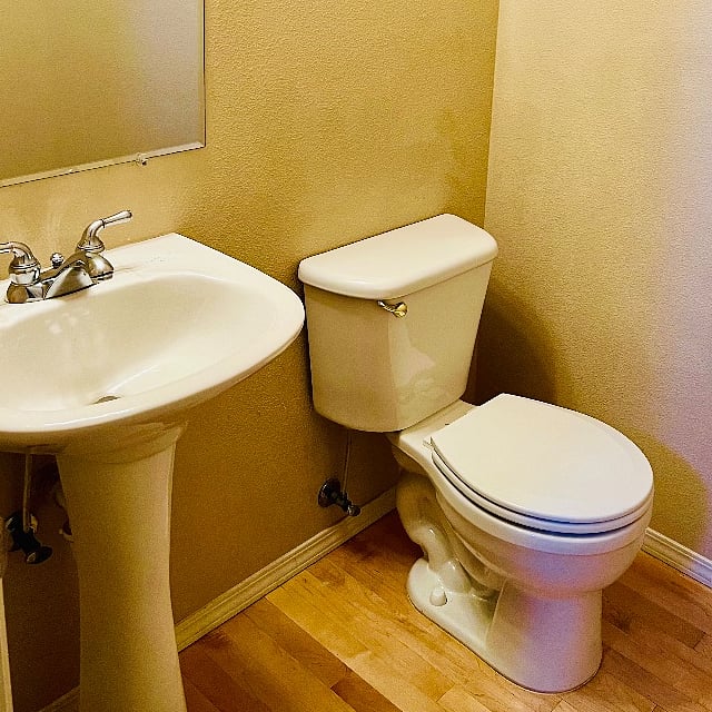 Powder room (downstairs)