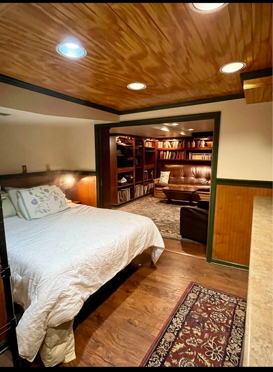 Bedroom and living room